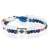 Bracciale Gerba Double Wile 03 in Ceramica e Argento 925