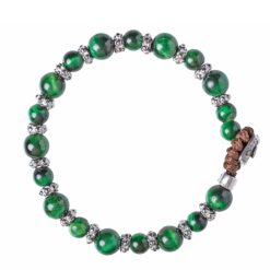 Bracciale Gerba Lab 163 Occhio di Tigre, Argento 925