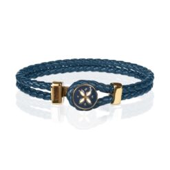 Bracciale Gerba My Flowers 03 in Pelle e Argento 925