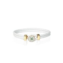 Bracciale Gerba My Flowers 06 in Pelle e Argento 925