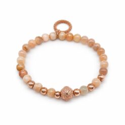 Bracciale Gerba Elastic Virna 430 con Pietra di Luna e Argento 925