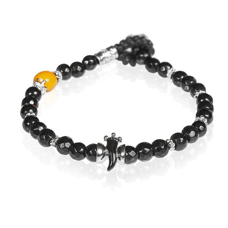 Bracciale Gerba Horn Collection 18 con pietre dure e Argento 925