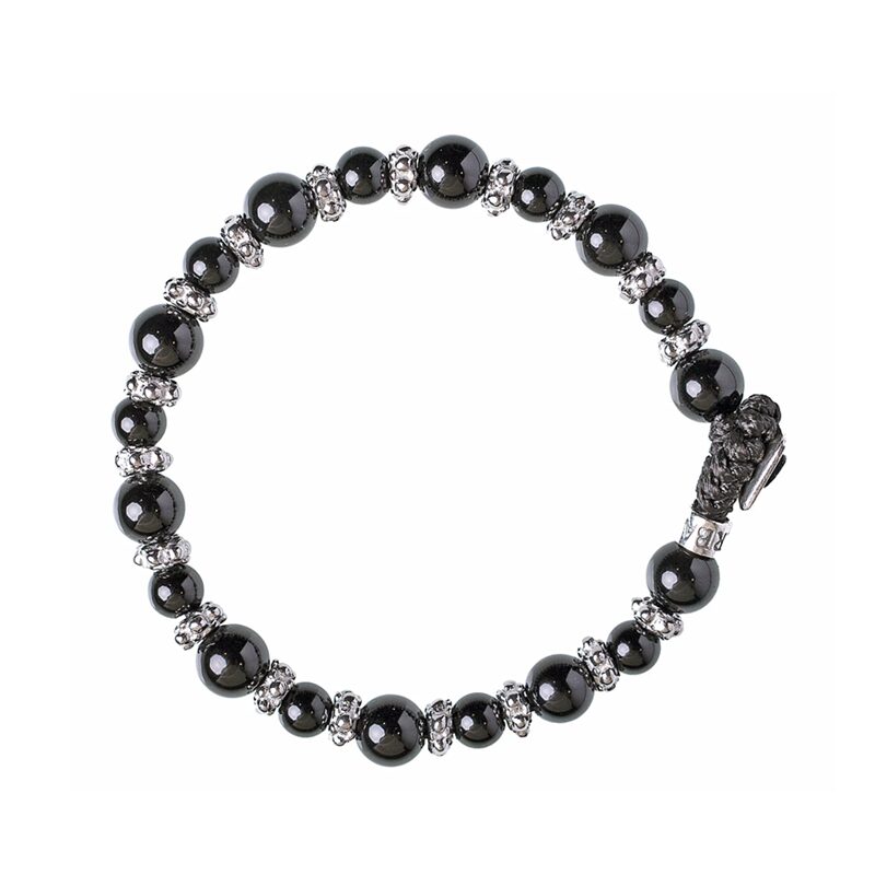 Bracciale Gerba Lab 168 Onice e Argento 925