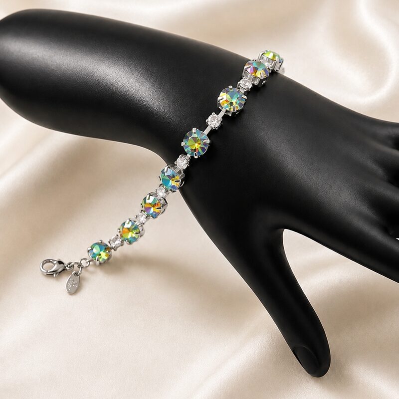 Bracciale Malù Tennis e Argento