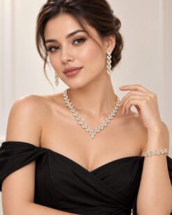 Parure cerimonia Luce d’Incanto – Parure che celebra la tua eleganza