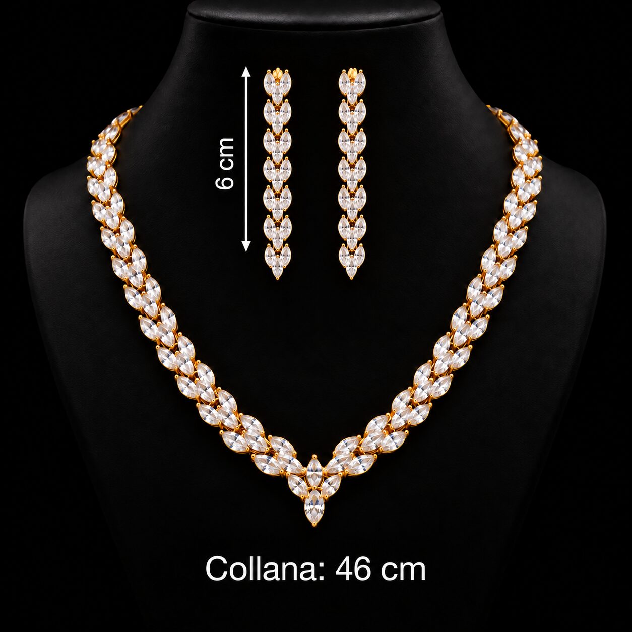 Parure cerimonia Luce d’Incanto – Parure che celebra la tua eleganza - immagine 3